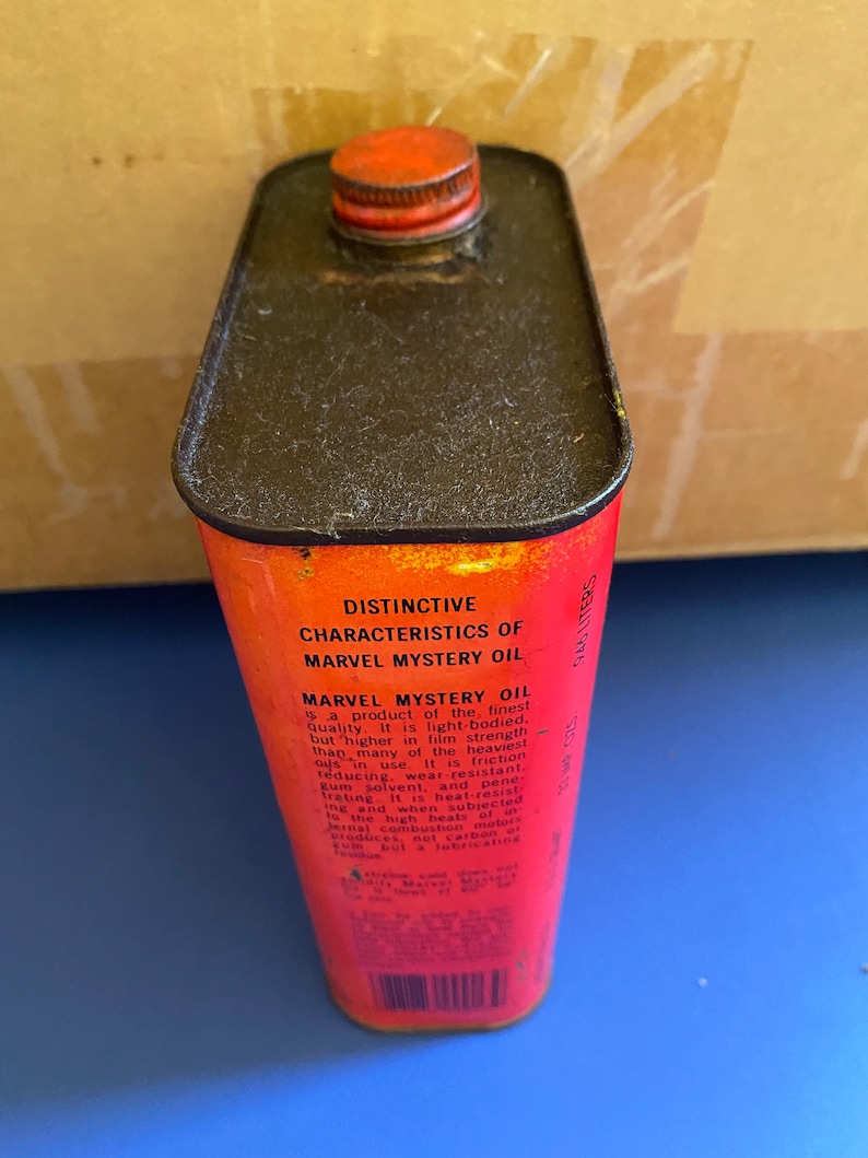 Marvel Mystery Oil Can Etsy