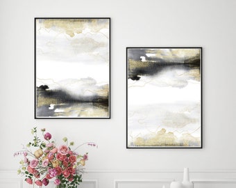 Abstract Watercolor Etsy