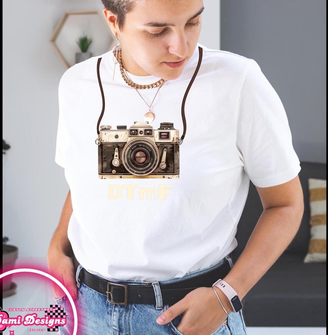 Bad Bunny Camera T Shirt Design - Etsy