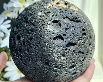 polished lava stone