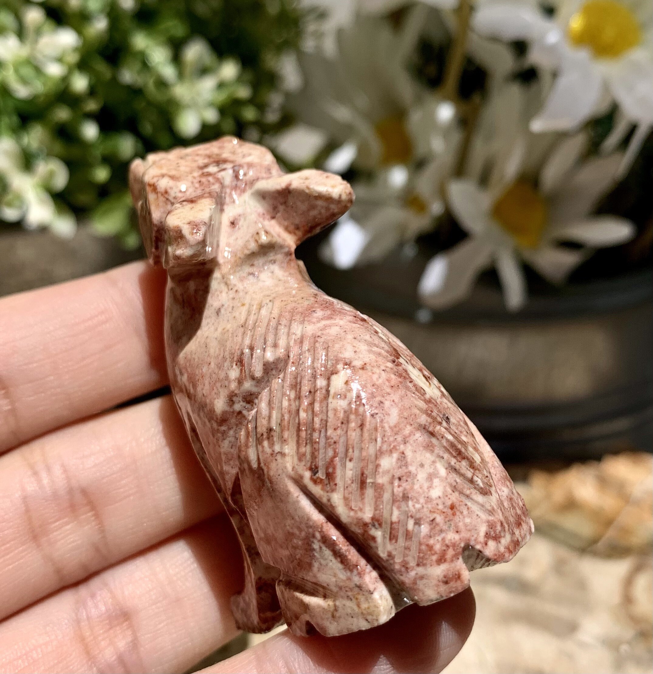 Big Natural Quality Soapstone Wolf Hand Carved Wolf Animal Etsy