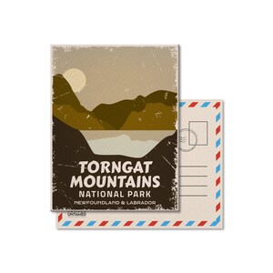 Torngat Mountains National Park of Canada Postcard, Vintage, Postcards, National Parks, Canada Parks, Birthday, Fathers Day