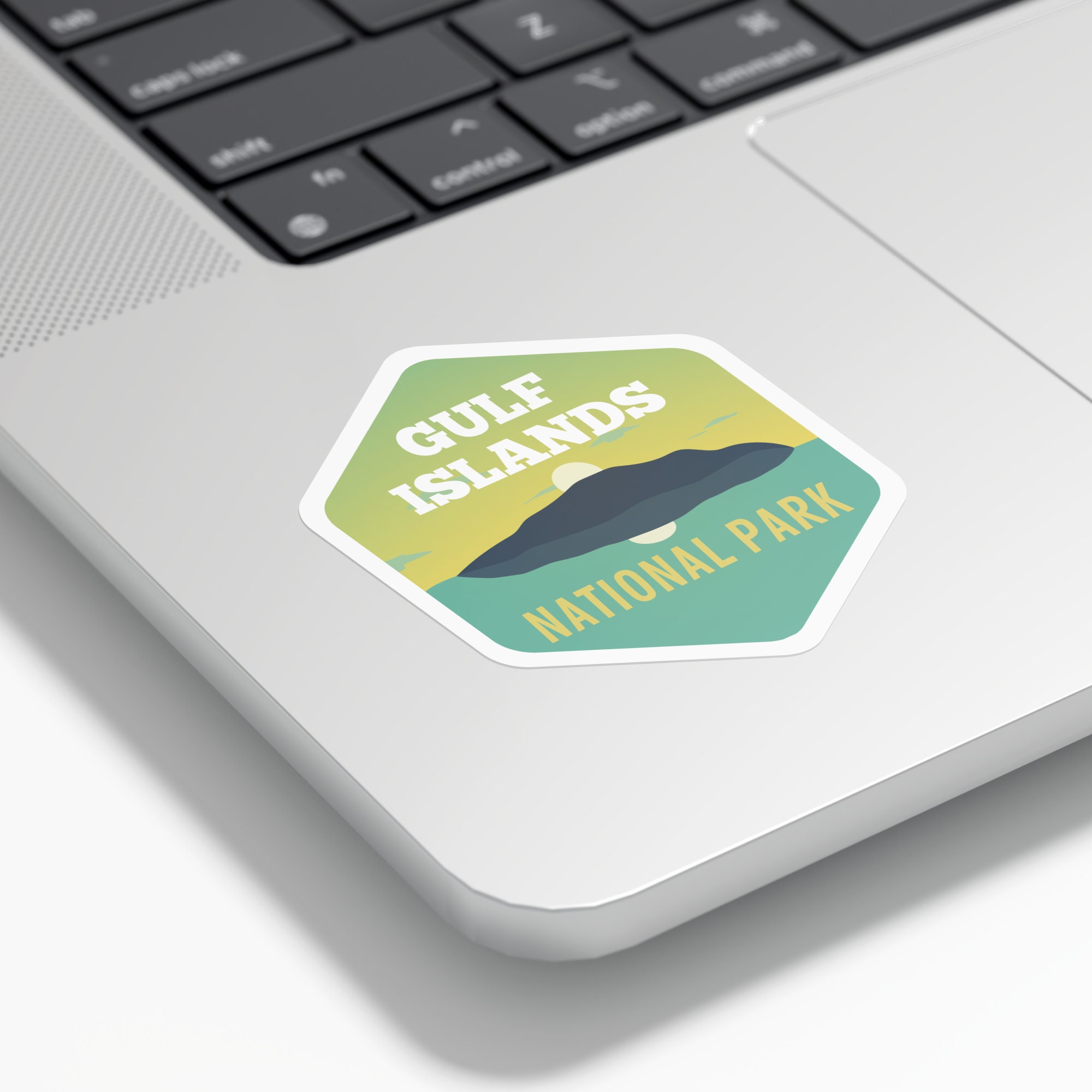 Gulf Islands National Park of Canada Waterproof Vinyl Sticker, Laptop ...