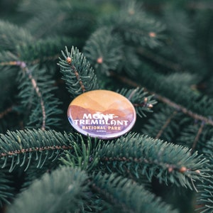 Canada & Quebec National Park Pinback Buttons