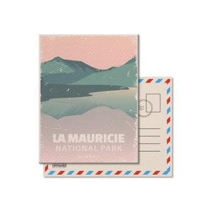 La Mauricie National Park of Canada Postcard, Vintage, Postcards, National Parks, Canada Parks, Gift, Birthday, Fathers Day