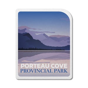 Porteau Cove British Columbia Provincial Park waterdichte vinylsticker, laptopstickers, aangepaste stickers, stickerspakket, Vaderdag