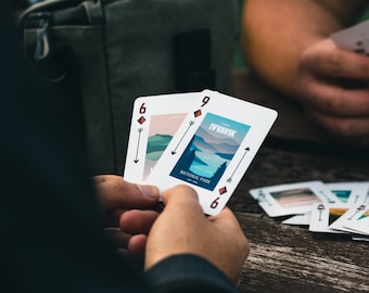 Playing Cards - National Parks Canada Edition - Canada - Birthday Present - Nature Lovers - Outdoors Lovers - Holidays - Mother's Day