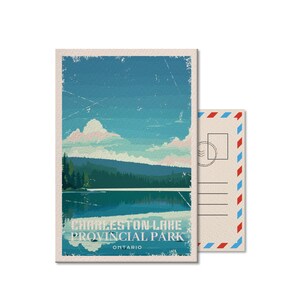 Charleston Ontario Provincial Park Postkarte, Vintage, Postkarten, Nationalparks, Kanada Parks, Geschenk, Geburtstag, Vatertag