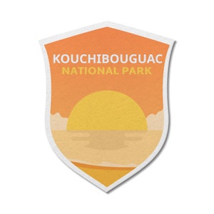Kouchibouguac National Park of Canada wasserdichter Vinyl Aufkleber, Laptop Aufkleber, Benutzerdefinierte Aufkleber, Stickers Pack, Vatertag