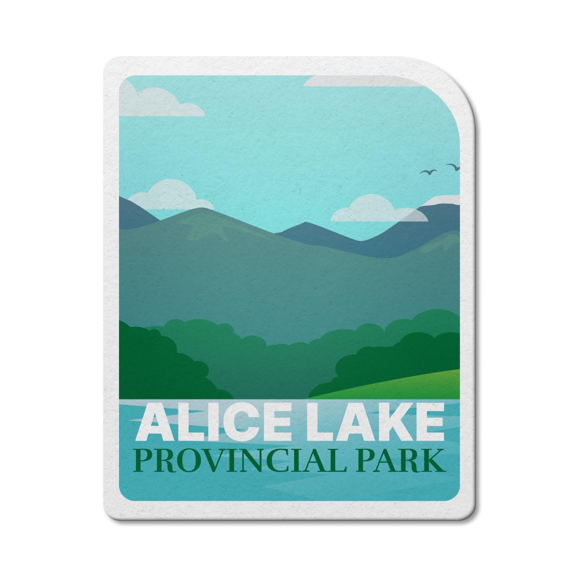 Alice Lake British Columbia Provincial Park Waterproof Vinyl
