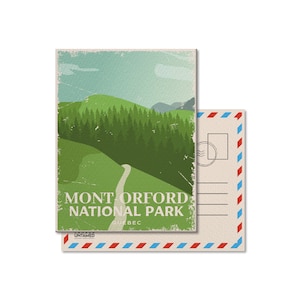 Mont-Orford Quebec National Park Postcard, Vintage, Postcards, National Parks, Canada Parks, Gift, Birthday, Canada Day