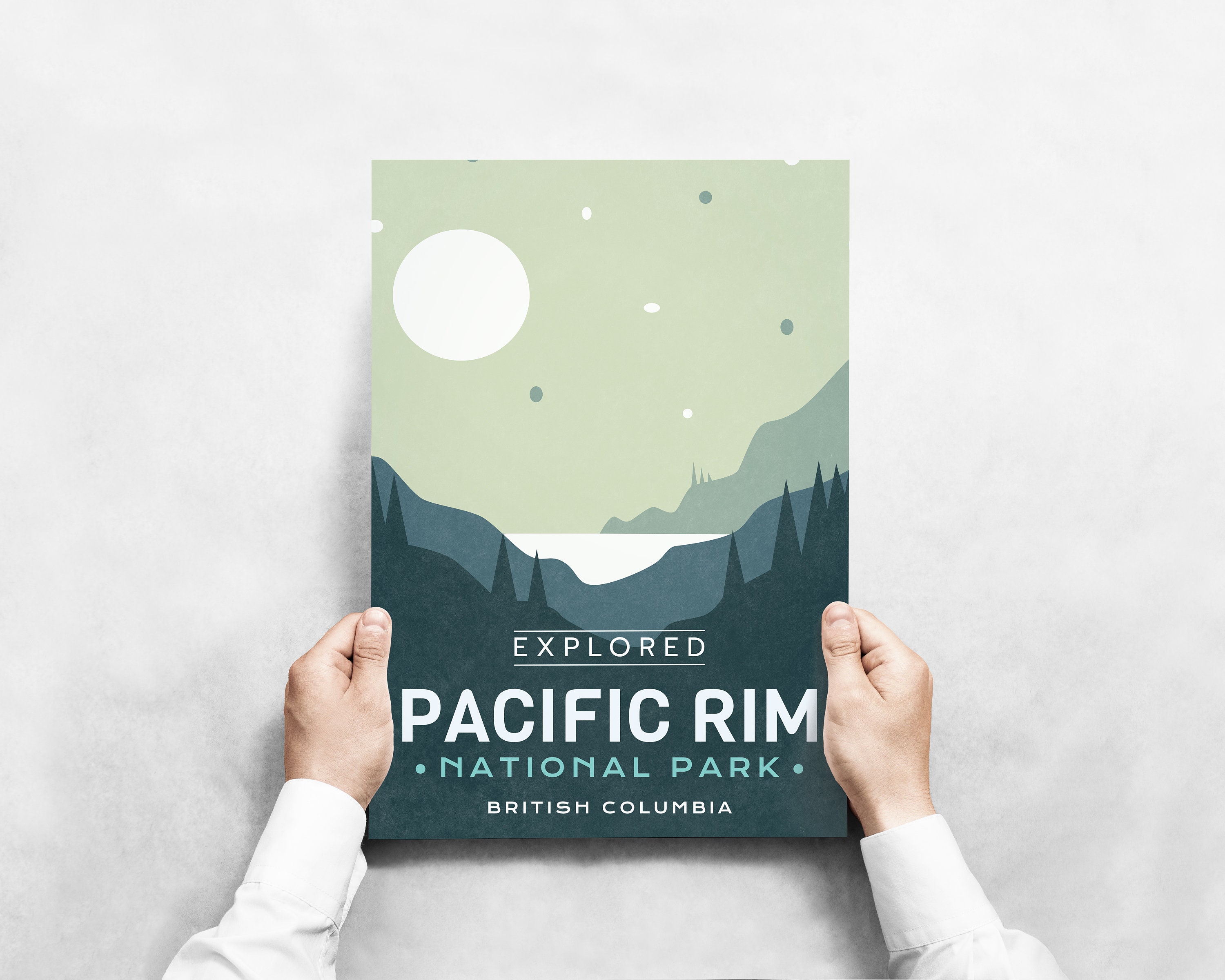 Pacific Rim National Park 'explored' Poster Park - Etsy Canada