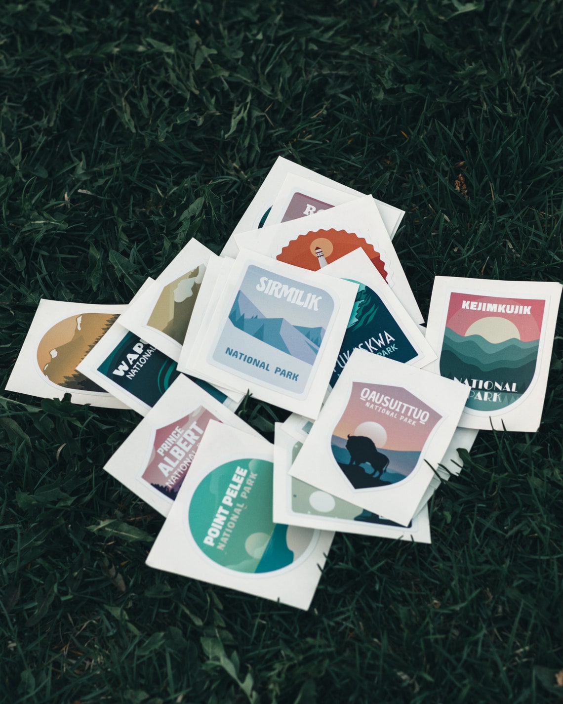 Canada National Parks Stickers Waterproof Vinyl Stickers - Etsy