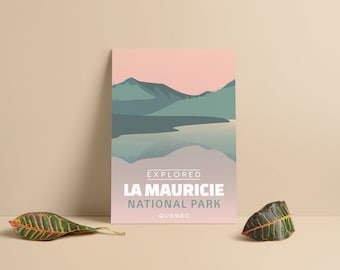 La Mauricie National Park 'Explored' Poster - Park Posters - Home Decor - Canada Park - Gift - Wall Art - Mother's Day