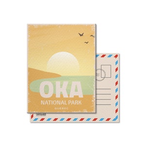 Oka Quebec National Park Postcard, Vintage, Postcards, National Parks, Canada Parks, Gift, Birthday, Fathers Day