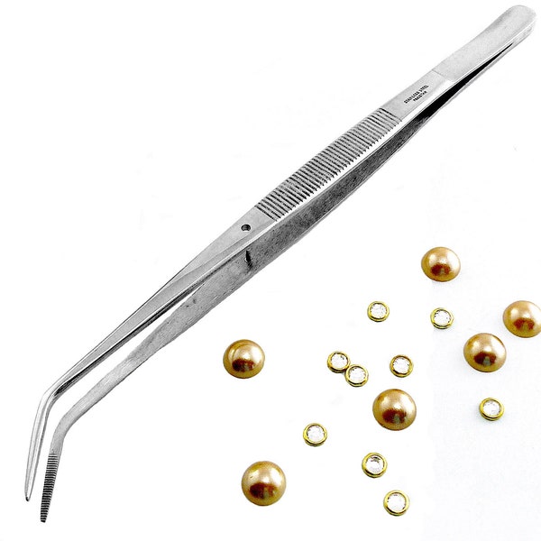 Tweezers with Serrated Tips - Free Shipping