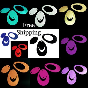 2.5 oz of 1&quot; Double Oval Paillette Sequins - FREE SHIPPING