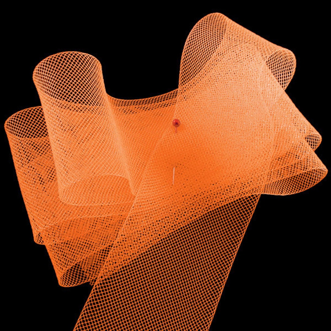 Orange Horsehair Braid / Crinoline Trim FREE SHIPPING Etsy