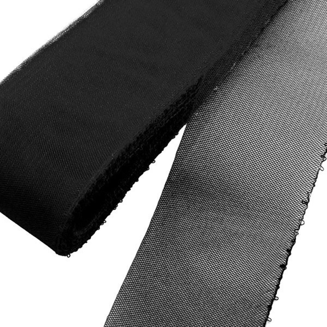 Black Threaded Horsehair Braid / Crinoline Trim FREE SHIPPING Etsy