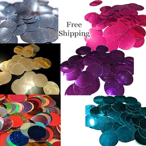 30mm Round Paillette Sequins - FREE SHIPPING