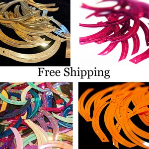 3&quot; Sickle Paillette Sequins - FREE SHIPPING