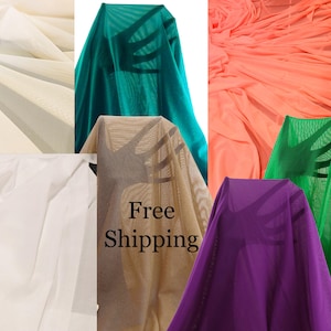 3y, 5y of Stretch Power Mesh Fabric - FREE SHIPPING
