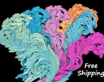 Vine Venice Lace Appliques, 4-14 Pieces