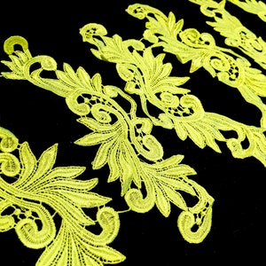 Neon Yellow Lace 