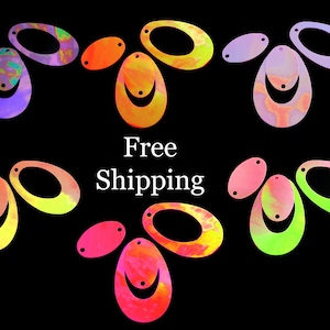 2.5 oz of 1&quot; Double Oval Paillette Sequins - FREE SHIPPING