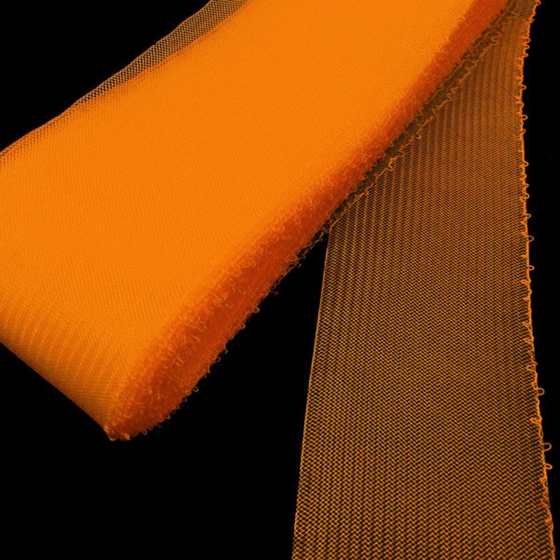 25 Yards Roll 3 Orange Threaded Horsehair Braid Trim FREE SHIPPING
