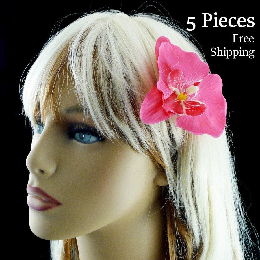 Orchid Hair Flower - Etsy Orchid Hair Flower - Etsy