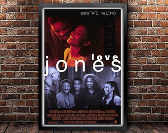 Love Jones, Movie Poster, Framed and Ready to Hang.