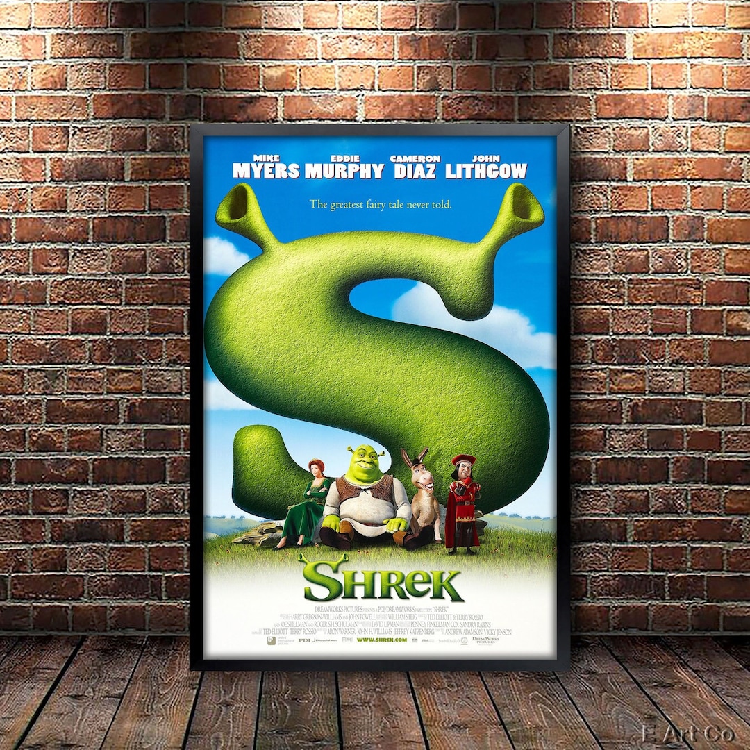 shrek meme | Art Board Print