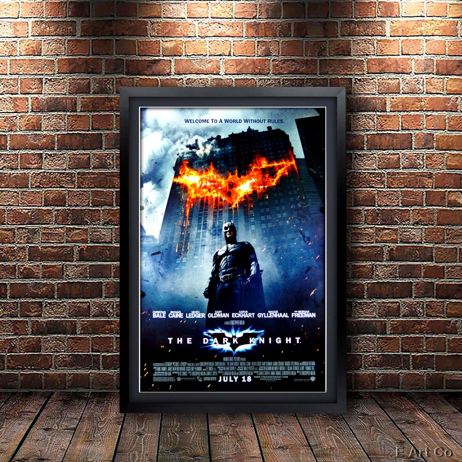 THE LEGO BATMAN MOVIE - 11x17 Framed Movie Poster