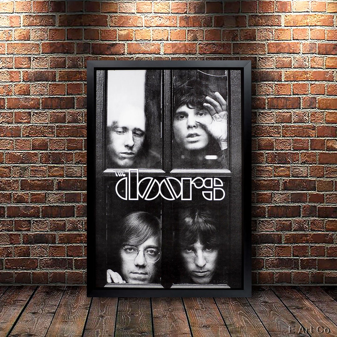 The Doors Poster Framed and Ready to Hang. Etsy