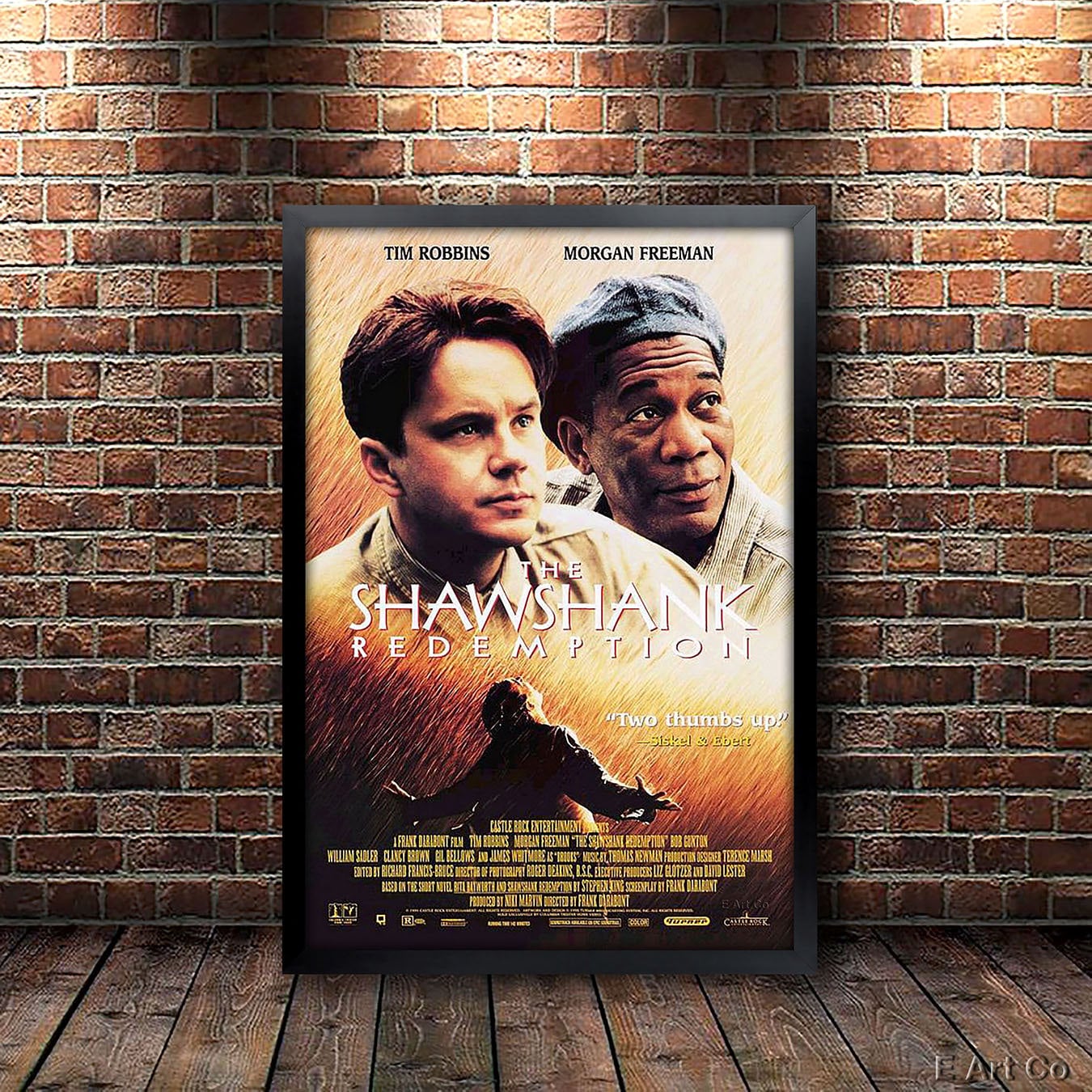 The Shawshank Redemption Movie Poster Framed and Ready to Etsy