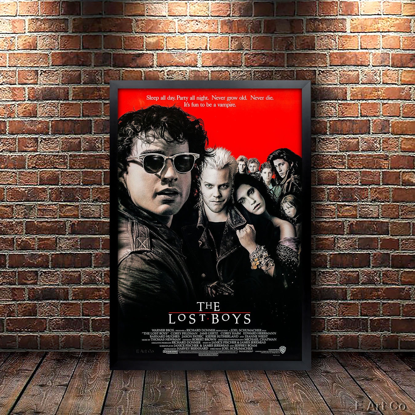 The Lost Boys Movie Poster