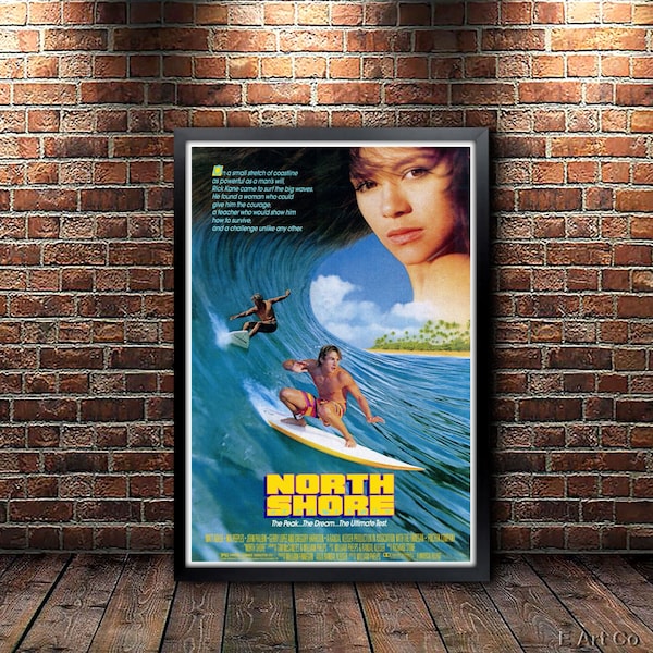North Shore Movie Poster Etsy