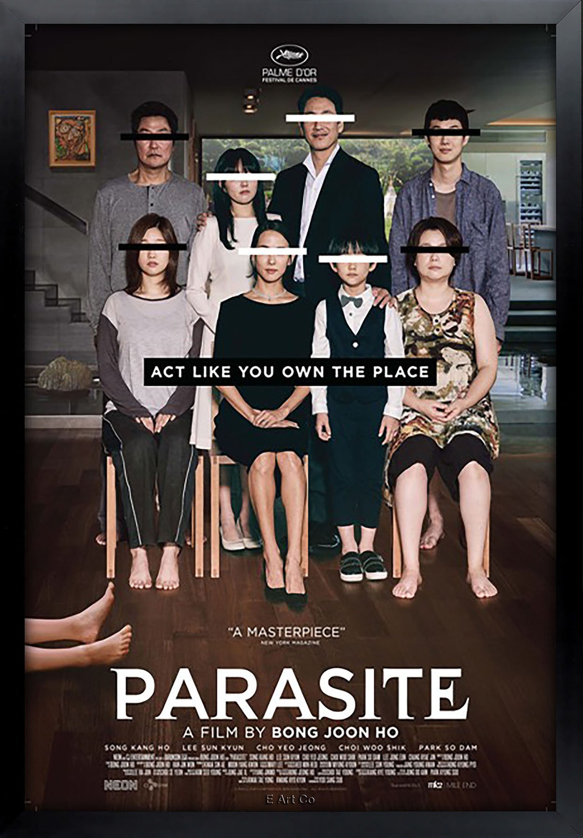 Parasite movie poster buy