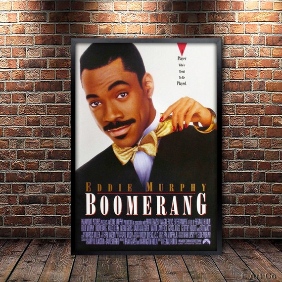 Boomerang Movie Poster Framed and Ready to Hang. -  Portugal