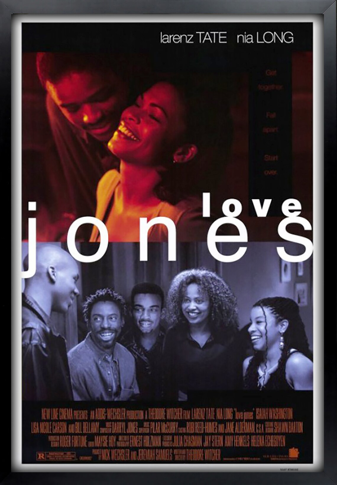 Love Jones Movie Poster Framed and Ready to Hang. Etsy