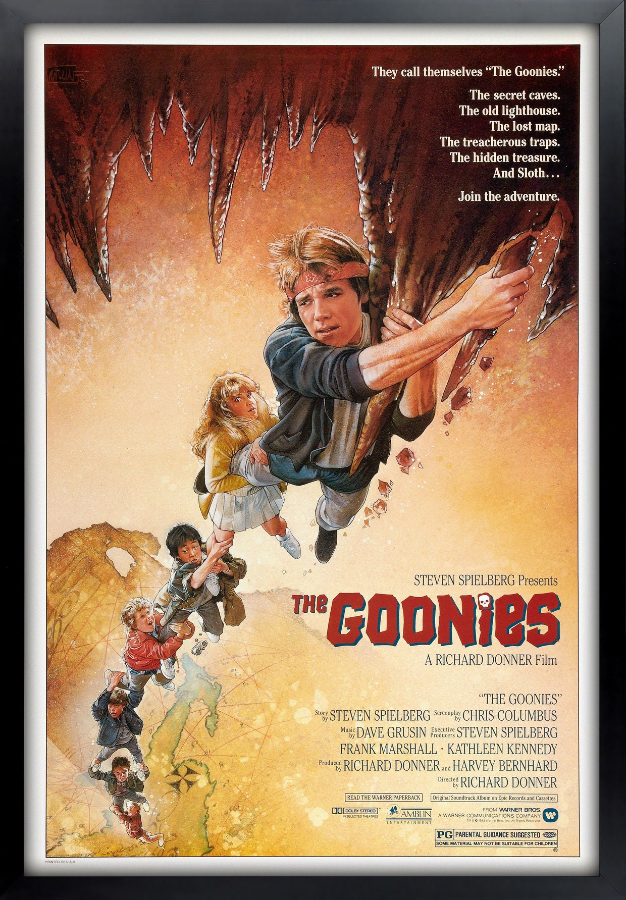 Discover The Goonies Movie Poster