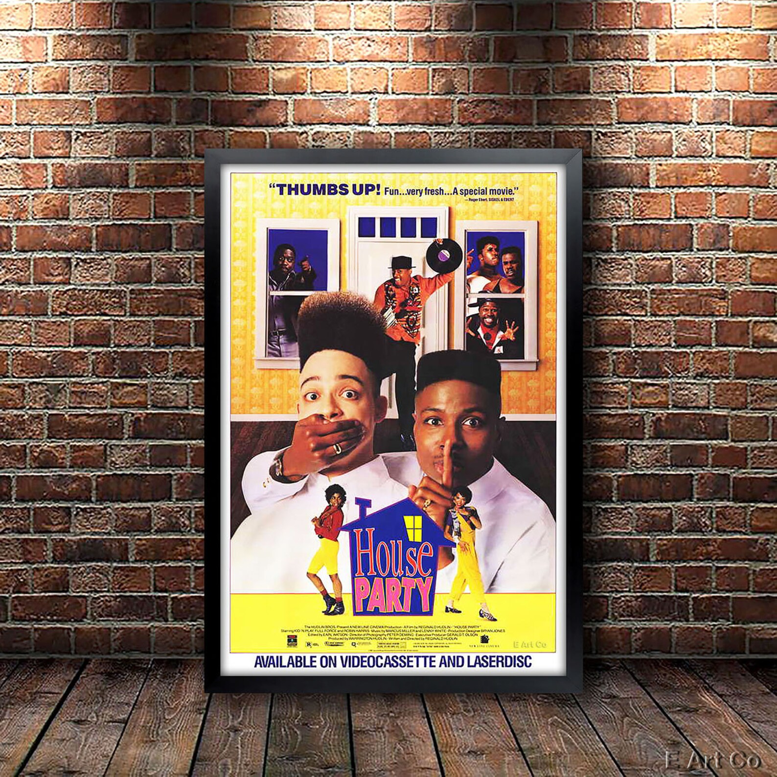 House Party Movie Poster Framed and Ready to Hang. Etsy