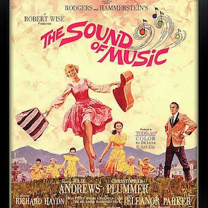 The Sound of Music, Movie Poster, Framed and Ready to Hang. image 2