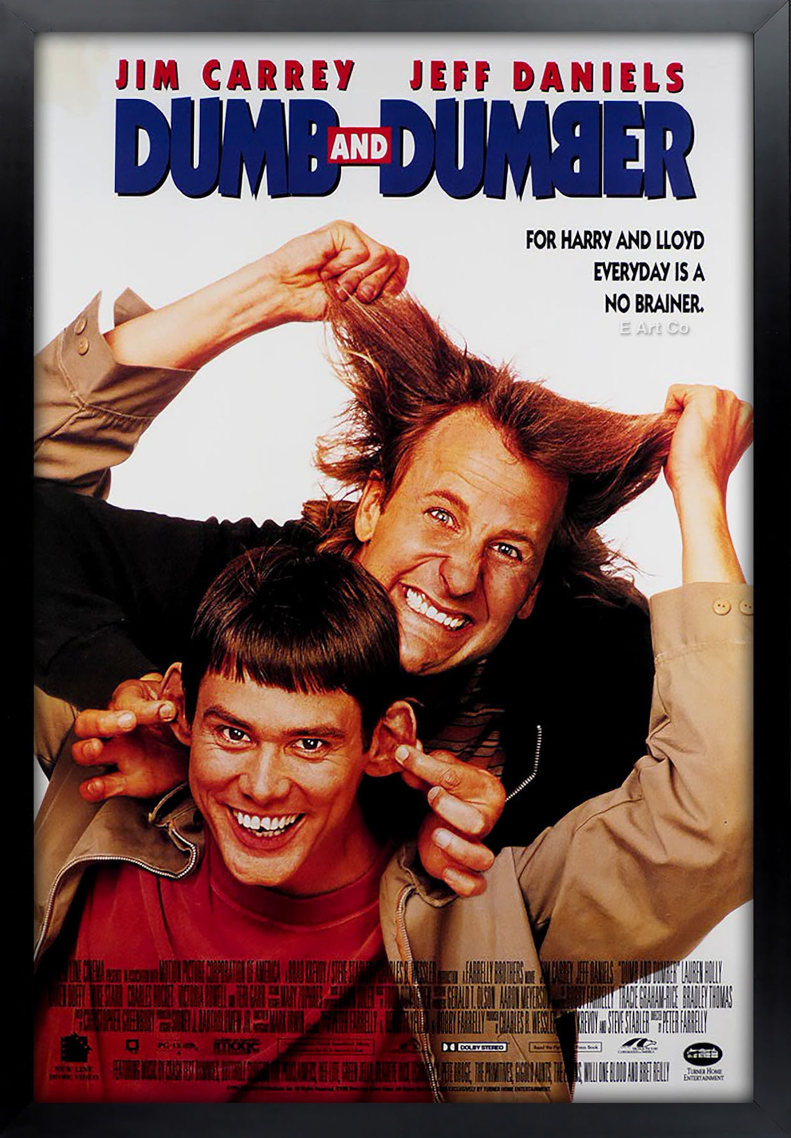 Dumb and Dumber Movie Poster Framed and Ready to Hang. Etsy