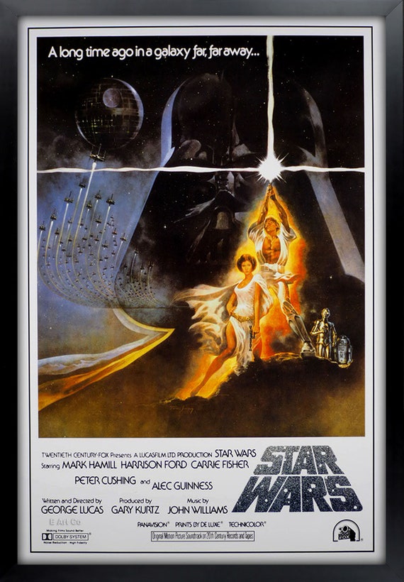 Star wars posters framed deals