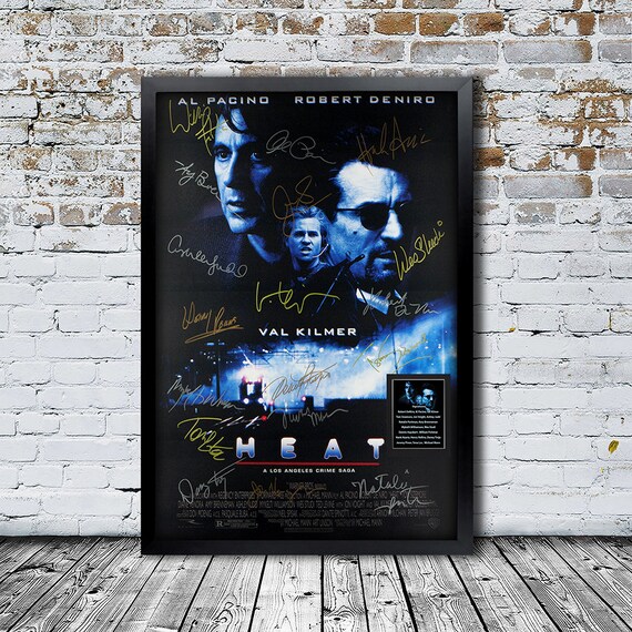 Heat Signed Movie Poster Framed and Ready to Hang Collectible Etsy