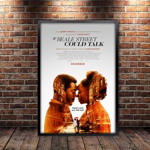 If Beale Street Could Talk Movie Poster Framed and Ready to Hang.