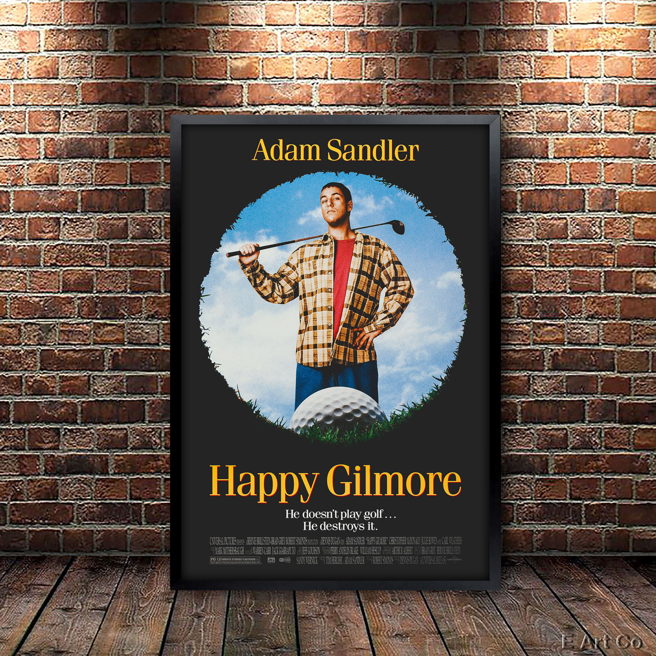 Happy Gilmore Poster