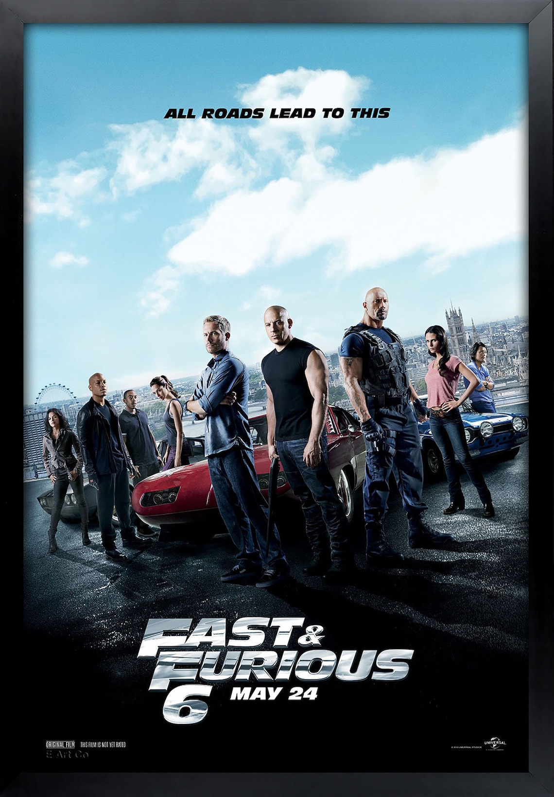 Fast and Furious Movie Poster Framed and Ready to Hang. Etsy Fast and Furious Movie Poster Framed and Ready to Hang. Etsy